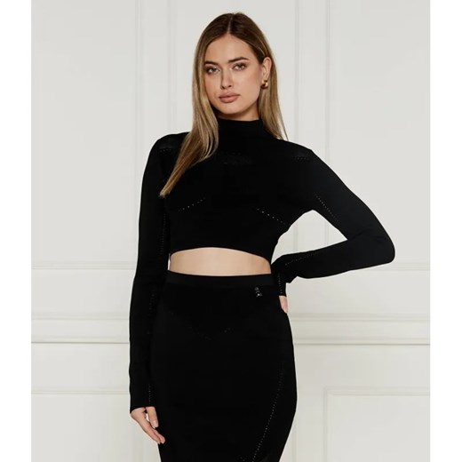 Patrizia Pepe Bluzka | Cropped Fit ze sklepu Gomez Fashion Store w kategorii Bluzki damskie - zdjęcie 184995507