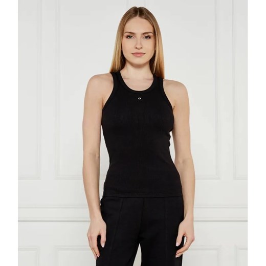 Calvin Klein Top | Slim Fit ze sklepu Gomez Fashion Store w kategorii Bluzki damskie - zdjęcie 184995575