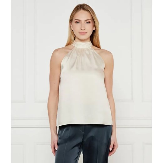 Liu Jo Satynowy top | Regular Fit ze sklepu Gomez Fashion Store w kategorii Bluzki damskie - zdjęcie 184995576