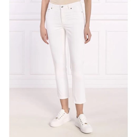 Michael Kors Jeansy SIDE SLIT JEANS | Slim Fit | mid waist ze sklepu Gomez Fashion Store w kategorii Jeansy damskie - zdjęcie 184995647