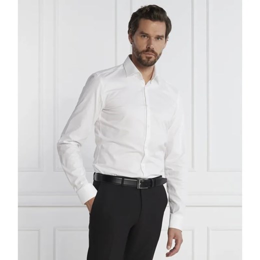 HUGO Koszula Kenno | Slim Fit | stretch ze sklepu Gomez Fashion Store w kategorii Koszule męskie - zdjęcie 184995686
