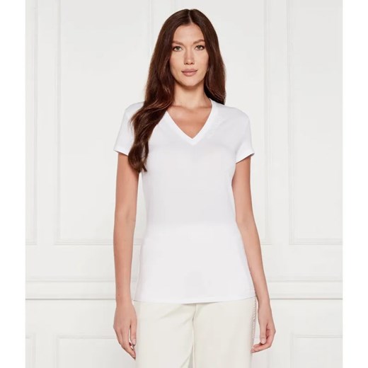 Armani Exchange T-shirt | Slim Fit ze sklepu Gomez Fashion Store w kategorii Bluzki damskie - zdjęcie 184995705
