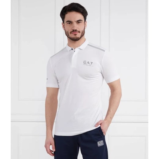 EA7 Polo | Regular Fit ze sklepu Gomez Fashion Store w kategorii T-shirty męskie - zdjęcie 184995809