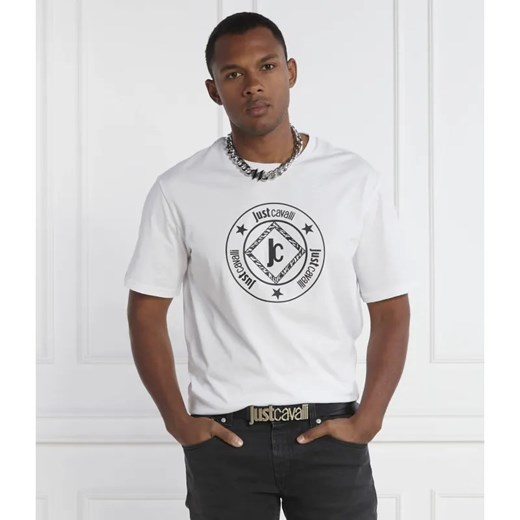 Just Cavalli T-shirt | Regular Fit ze sklepu Gomez Fashion Store w kategorii T-shirty męskie - zdjęcie 184995867