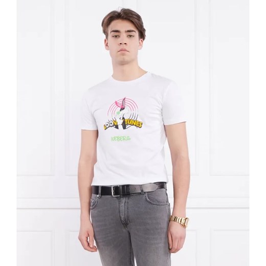 Iceberg T-shirt | Regular Fit ze sklepu Gomez Fashion Store w kategorii T-shirty męskie - zdjęcie 184996026
