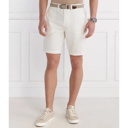GUESS Szorty | Regular Fit | z dodatkiem lnu ze sklepu Gomez Fashion Store w kategorii Spodenki męskie - zdjęcie 184996027