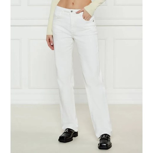Patrizia Pepe Jeansy | Straight fit | high waist ze sklepu Gomez Fashion Store w kategorii Jeansy damskie - zdjęcie 184996087