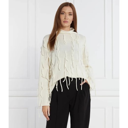 Liviana Conti Wełniany golf | Regular Fit ze sklepu Gomez Fashion Store w kategorii Swetry damskie - zdjęcie 184996209