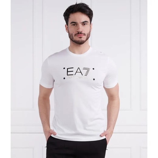 EA7 T-shirt | Regular Fit ze sklepu Gomez Fashion Store w kategorii T-shirty męskie - zdjęcie 184996319
