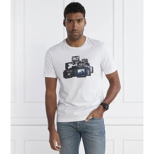 BOSS ORANGE T-shirt TeeMushroom | Regular Fit ze sklepu Gomez Fashion Store w kategorii T-shirty męskie - zdjęcie 184996328