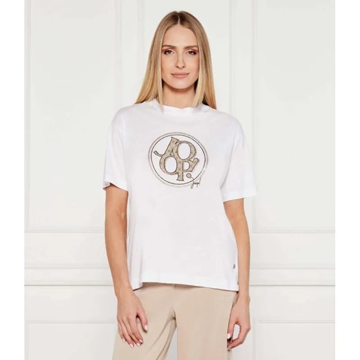Joop! T-shirt Tashi | Regular Fit ze sklepu Gomez Fashion Store w kategorii Bluzki damskie - zdjęcie 184996335