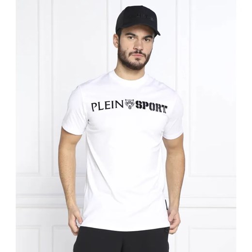 Plein Sport T-shirt | Regular Fit ze sklepu Gomez Fashion Store w kategorii T-shirty męskie - zdjęcie 184996337
