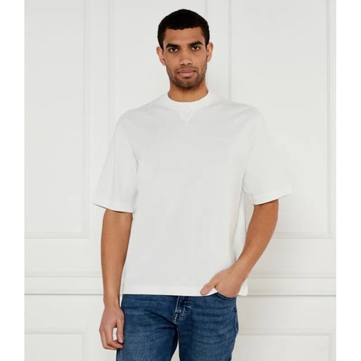 BOSS ORANGE T-shirt Te_waffle | Relaxed fit ze sklepu Gomez Fashion Store w kategorii T-shirty męskie - zdjęcie 184996348