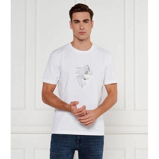 BOSS GREEN T-shirt | Regular Fit ze sklepu Gomez Fashion Store w kategorii T-shirty męskie - zdjęcie 184996418
