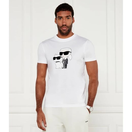 Karl Lagerfeld T-shirt | Regular Fit ze sklepu Gomez Fashion Store w kategorii T-shirty męskie - zdjęcie 184996457