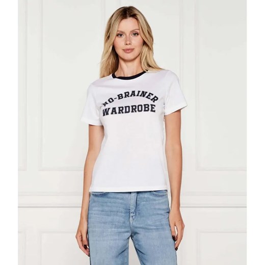 Marella SPORT T-shirt MANISA | Regular Fit ze sklepu Gomez Fashion Store w kategorii Bluzki damskie - zdjęcie 184996477