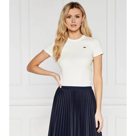 Lacoste T-shirt | Slim Fit ze sklepu Gomez Fashion Store w kategorii Bluzki damskie - zdjęcie 184996538