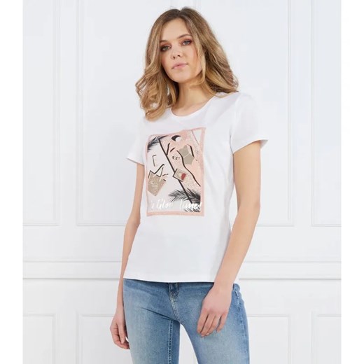 Liu Jo T-shirt | Regular Fit ze sklepu Gomez Fashion Store w kategorii Bluzki damskie - zdjęcie 184996548