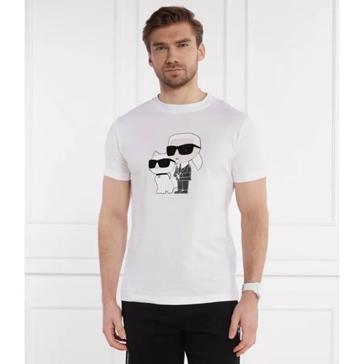 Karl Lagerfeld T-shirt | Regular Fit ze sklepu Gomez Fashion Store w kategorii T-shirty męskie - zdjęcie 184996647