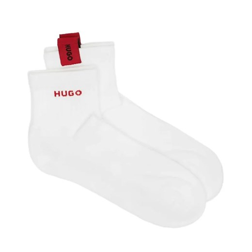 Hugo Bodywear Skarpety 2-pack SH WOVEN LABEL CC ze sklepu Gomez Fashion Store w kategorii Skarpetki męskie - zdjęcie 184996655