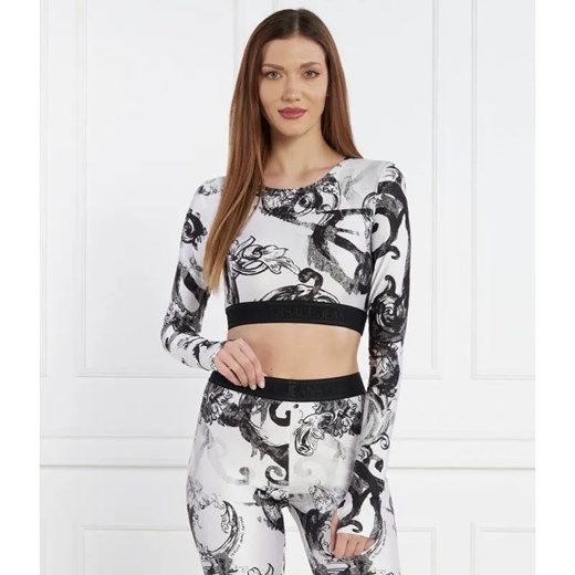 Versace Jeans Couture Bluzka | Cropped Fit ze sklepu Gomez Fashion Store w kategorii Bluzki damskie - zdjęcie 184996695