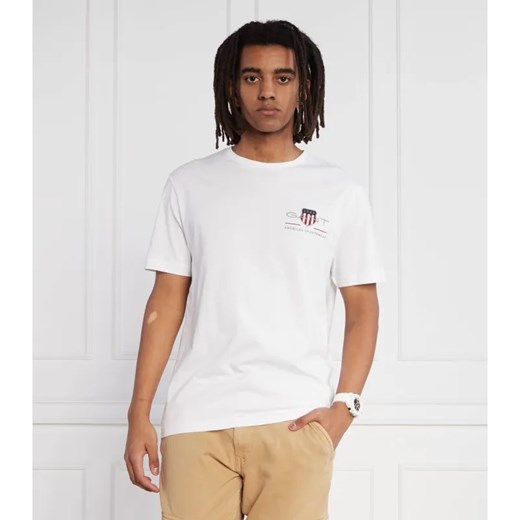 Gant T-shirt | Regular Fit ze sklepu Gomez Fashion Store w kategorii T-shirty męskie - zdjęcie 184996888