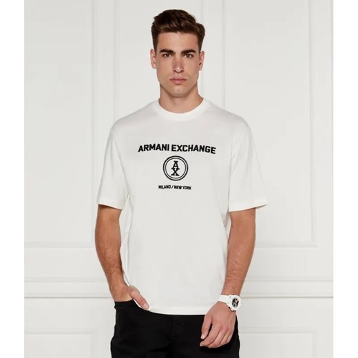 Armani Exchange T-shirt | Regular Fit ze sklepu Gomez Fashion Store w kategorii T-shirty męskie - zdjęcie 184996939