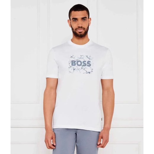 BOSS ORANGE T-shirt Te_logospace | Regular Fit ze sklepu Gomez Fashion Store w kategorii T-shirty męskie - zdjęcie 184996965