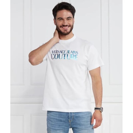 Versace Jeans Couture T-shirt | Regular Fit ze sklepu Gomez Fashion Store w kategorii T-shirty męskie - zdjęcie 184996997