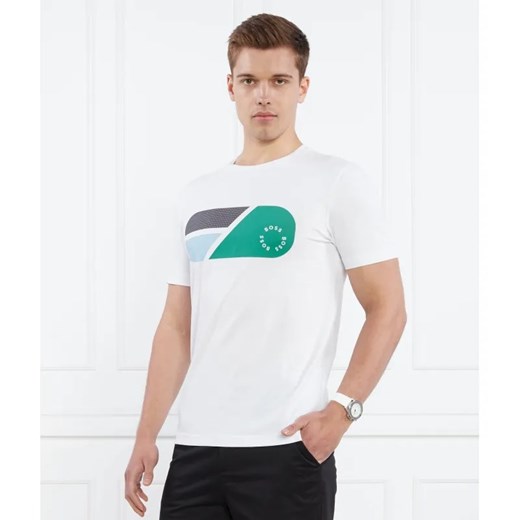 BOSS GREEN T-shirt Tee 9 | Regular Fit | stretch ze sklepu Gomez Fashion Store w kategorii T-shirty męskie - zdjęcie 184997005