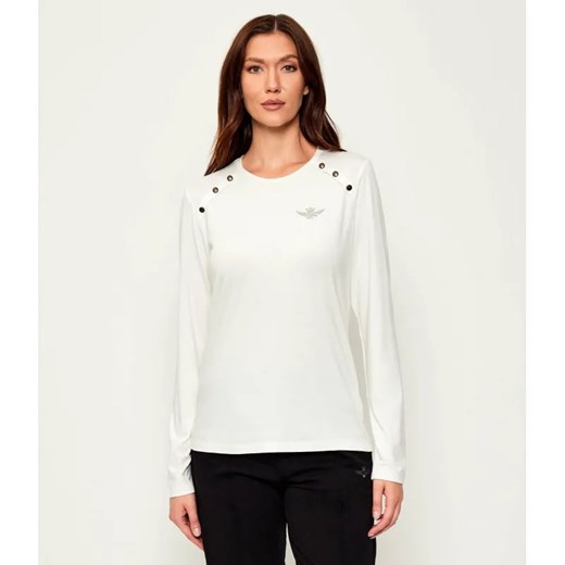 Aeronautica Militare Bluzka | Regular Fit ze sklepu Gomez Fashion Store w kategorii Bluzki damskie - zdjęcie 184997087