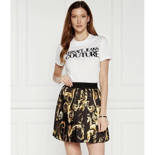 Versace Jeans Couture T-shirt | Slim Fit ze sklepu Gomez Fashion Store w kategorii Bluzki damskie - zdjęcie 184997128