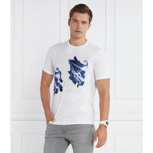 Armani Exchange T-shirt | Regular Fit ze sklepu Gomez Fashion Store w kategorii T-shirty męskie - zdjęcie 184997136