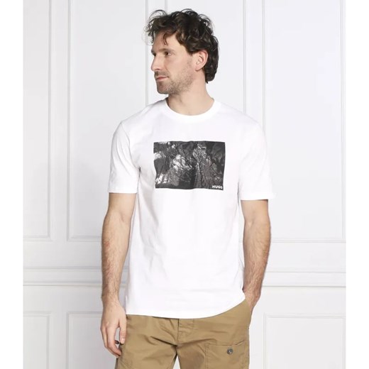 HUGO T-shirt Dalbatross | Regular Fit ze sklepu Gomez Fashion Store w kategorii T-shirty męskie - zdjęcie 184997265