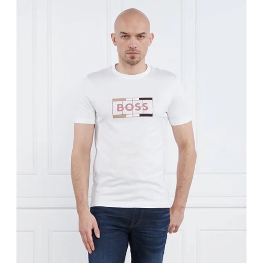 BOSS BLACK T-shirt Tessler 186 | Regular Fit ze sklepu Gomez Fashion Store w kategorii T-shirty męskie - zdjęcie 184997266