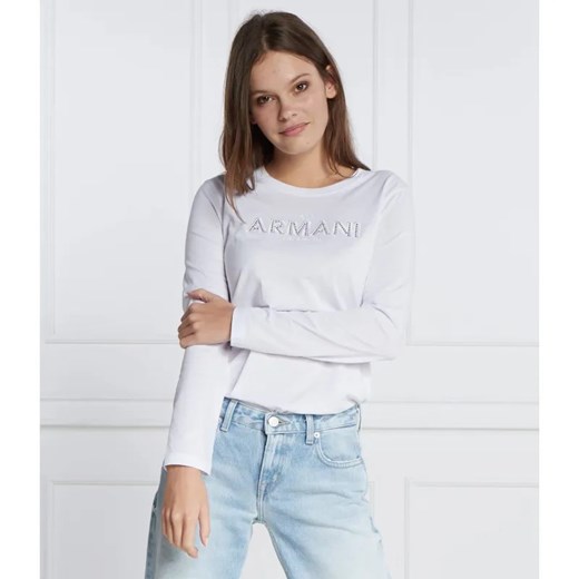 Armani Exchange Bluzka | Regular Fit ze sklepu Gomez Fashion Store w kategorii Bluzki damskie - zdjęcie 184997369