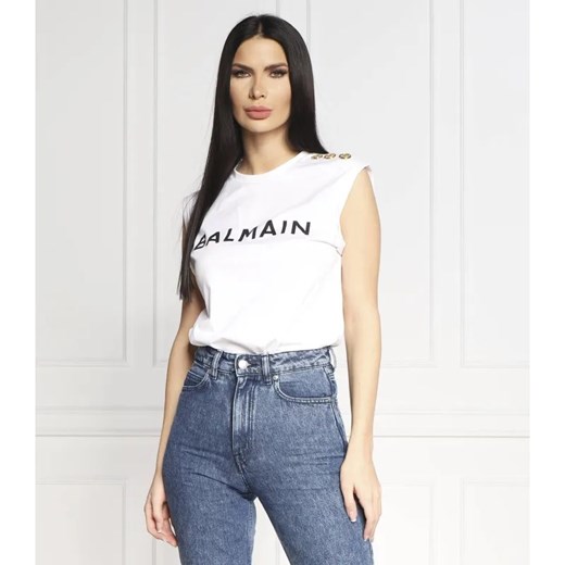 Balmain Top | Regular Fit ze sklepu Gomez Fashion Store w kategorii Bluzki damskie - zdjęcie 184997395