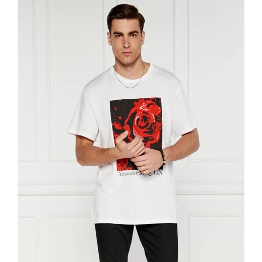 Alexander McQueen T-shirt | Relaxed fit ze sklepu Gomez Fashion Store w kategorii T-shirty męskie - zdjęcie 184997415