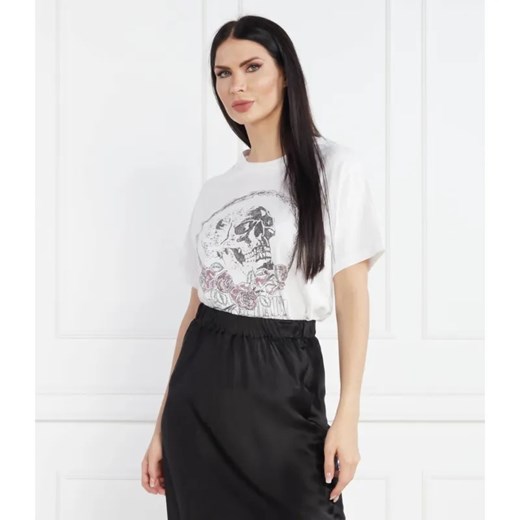 The Kooples T-shirt | Regular Fit ze sklepu Gomez Fashion Store w kategorii Bluzki damskie - zdjęcie 184997438