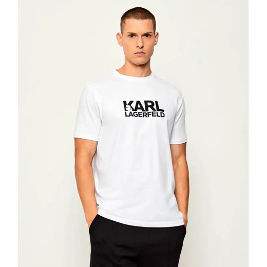 Karl Lagerfeld T-shirt | Regular Fit ze sklepu Gomez Fashion Store w kategorii T-shirty męskie - zdjęcie 184997466