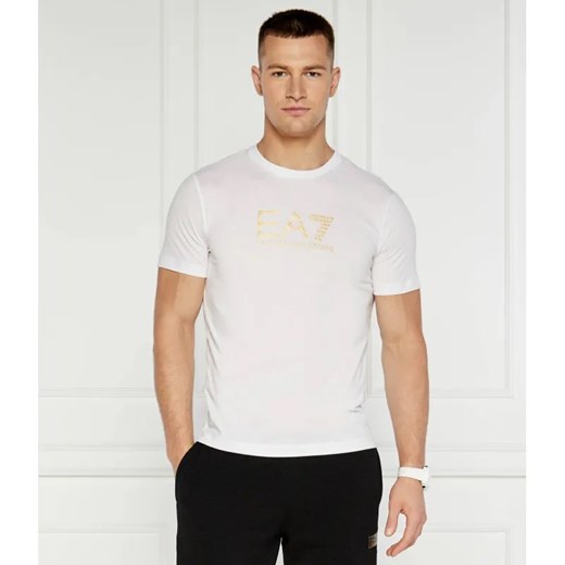 EA7 T-shirt | Slim Fit ze sklepu Gomez Fashion Store w kategorii T-shirty męskie - zdjęcie 184997556
