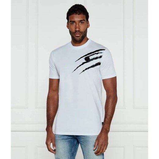 Plein Sport T-shirt Lamina Scratch | Loose fit ze sklepu Gomez Fashion Store w kategorii T-shirty męskie - zdjęcie 184997648