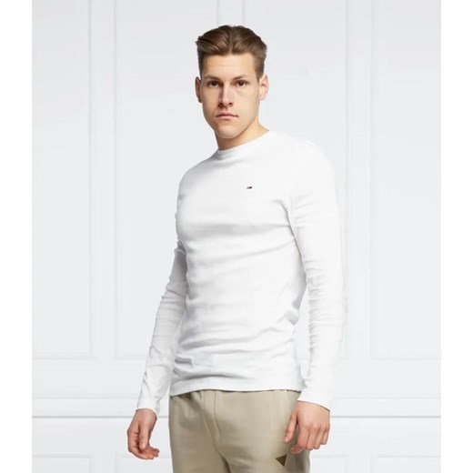 Tommy Jeans Longsleeve TJM ORIGINAL RIB LON | Slim Fit ze sklepu Gomez Fashion Store w kategorii T-shirty męskie - zdjęcie 184997666