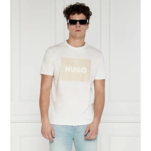 HUGO T-shirt Dulive222 | Regular Fit ze sklepu Gomez Fashion Store w kategorii T-shirty męskie - zdjęcie 184997688