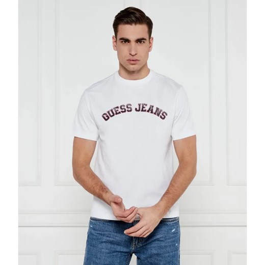 Guess Jeans T-shirt COLLEGIATE | Regular Fit ze sklepu Gomez Fashion Store w kategorii T-shirty męskie - zdjęcie 184997725