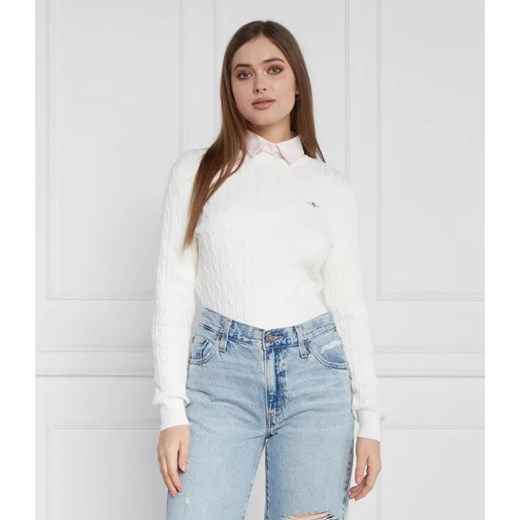 Gant Sweter | Slim Fit ze sklepu Gomez Fashion Store w kategorii Swetry damskie - zdjęcie 184997759