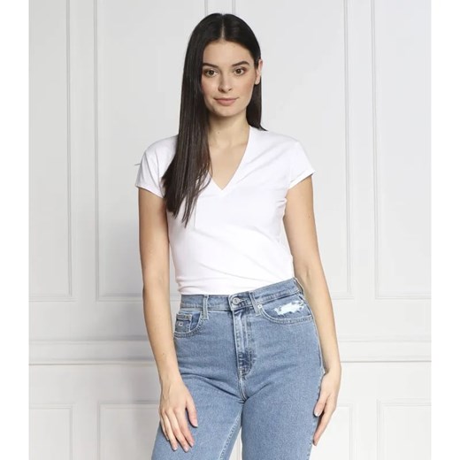 DONDUP - made in Italy T-shirt | Regular Fit ze sklepu Gomez Fashion Store w kategorii Bluzki damskie - zdjęcie 184997889