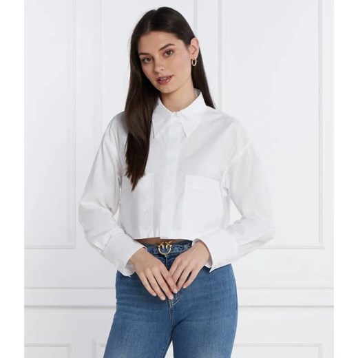 Pinko Koszula | Cropped Fit ze sklepu Gomez Fashion Store w kategorii Koszule damskie - zdjęcie 184997948