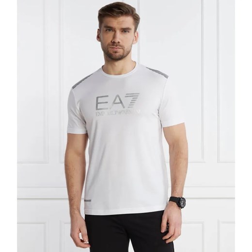 EA7 T-shirt | Regular Fit ze sklepu Gomez Fashion Store w kategorii T-shirty męskie - zdjęcie 184997988