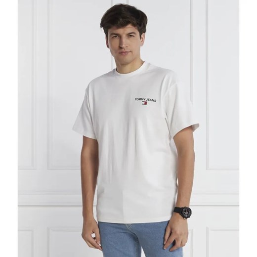 Tommy Jeans T-shirt TJM RLX MOCK NECK TEE | Relaxed fit ze sklepu Gomez Fashion Store w kategorii T-shirty męskie - zdjęcie 184997996